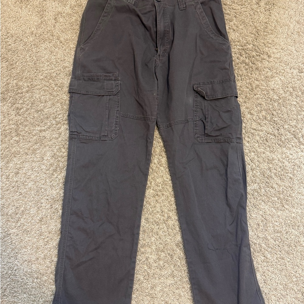 Wrangler Men's Dark Gray Cargo Pants